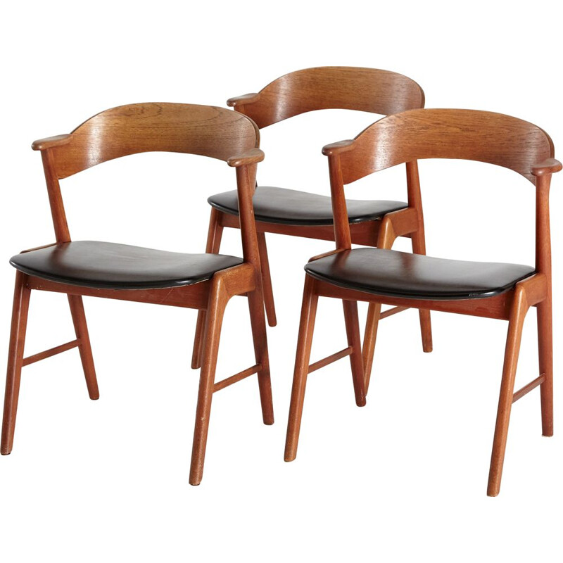 Vintage teak chair by Kai Kristiansen for Korup, 1960s