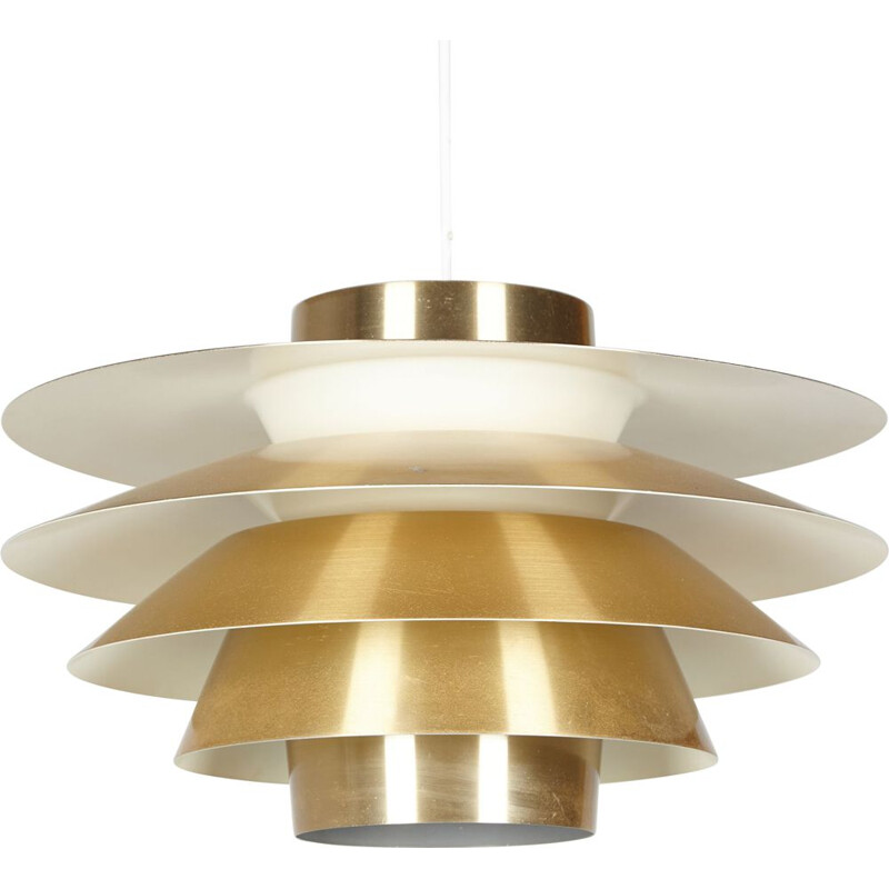 Vintage Corona hanglamp van Svend Middelboe, 1970