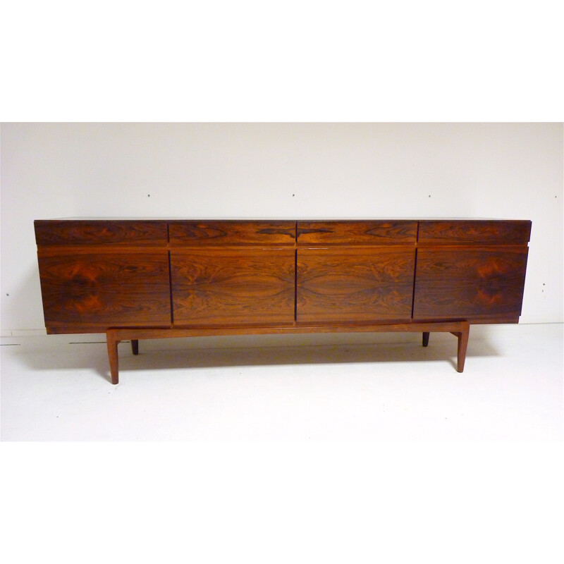 Large Faarup Møbelfabrik sideboard in rosewood, Ib KOFOD-LARSEN - 1960s