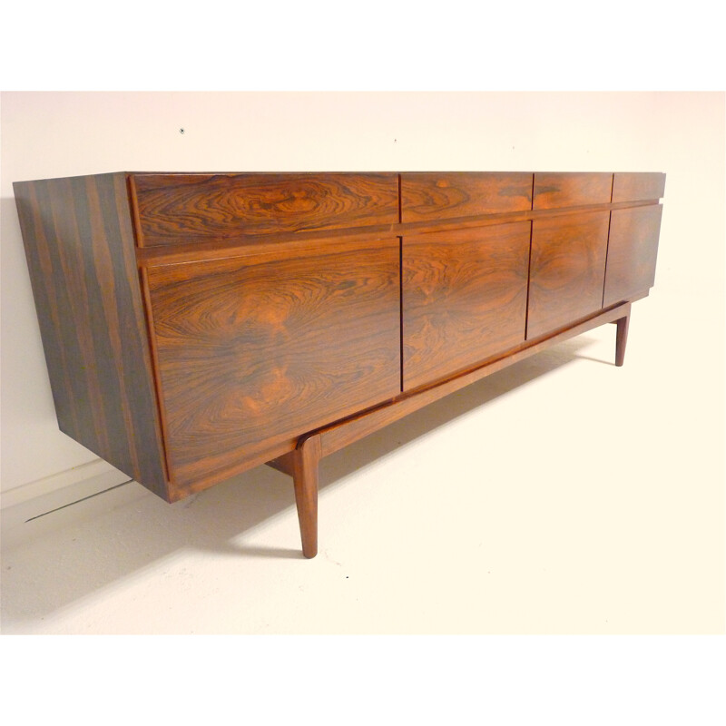 Large Faarup Møbelfabrik sideboard in rosewood, Ib KOFOD-LARSEN - 1960s