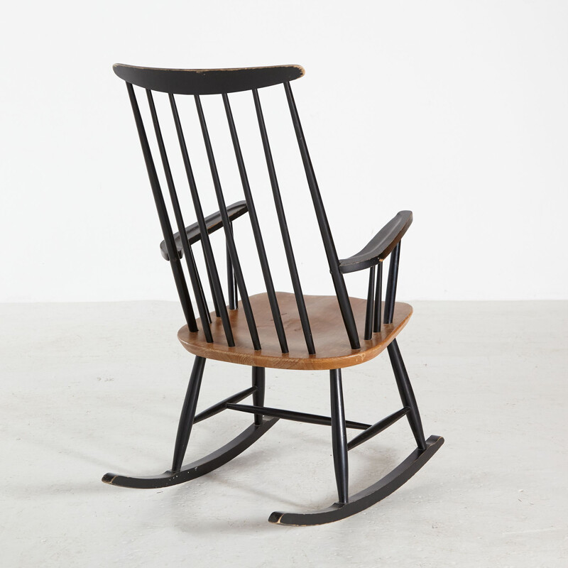 Vintage Grandessa rocking chair by Lena Larsson, 1960s