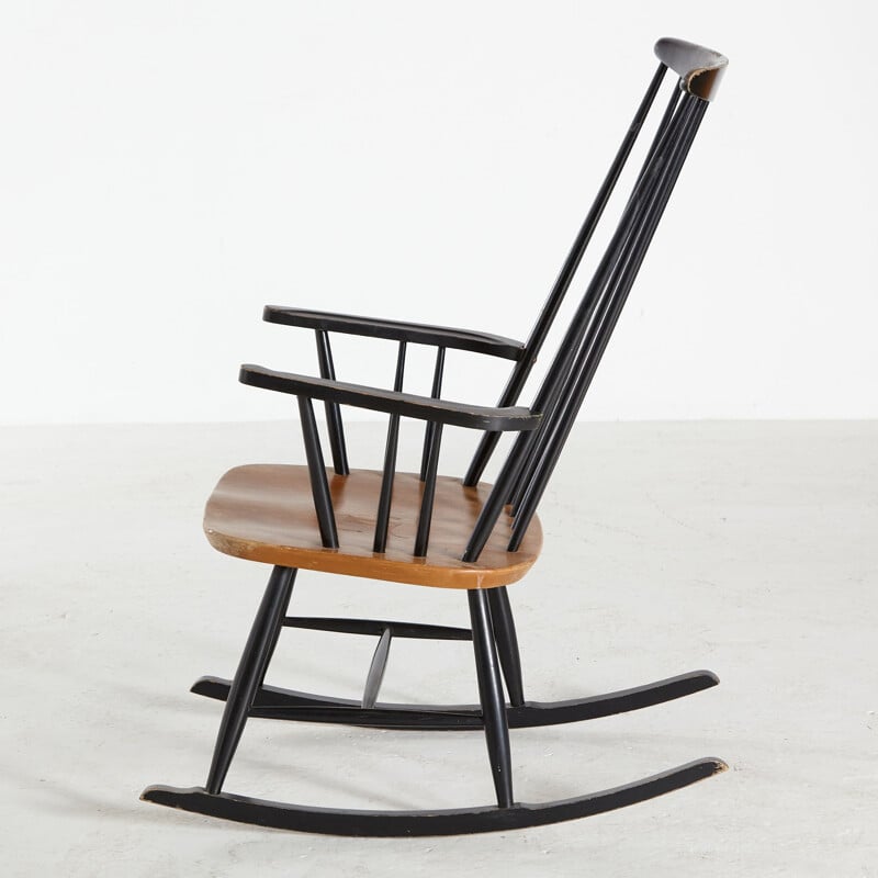 Vintage Grandessa rocking chair by Lena Larsson, 1960s