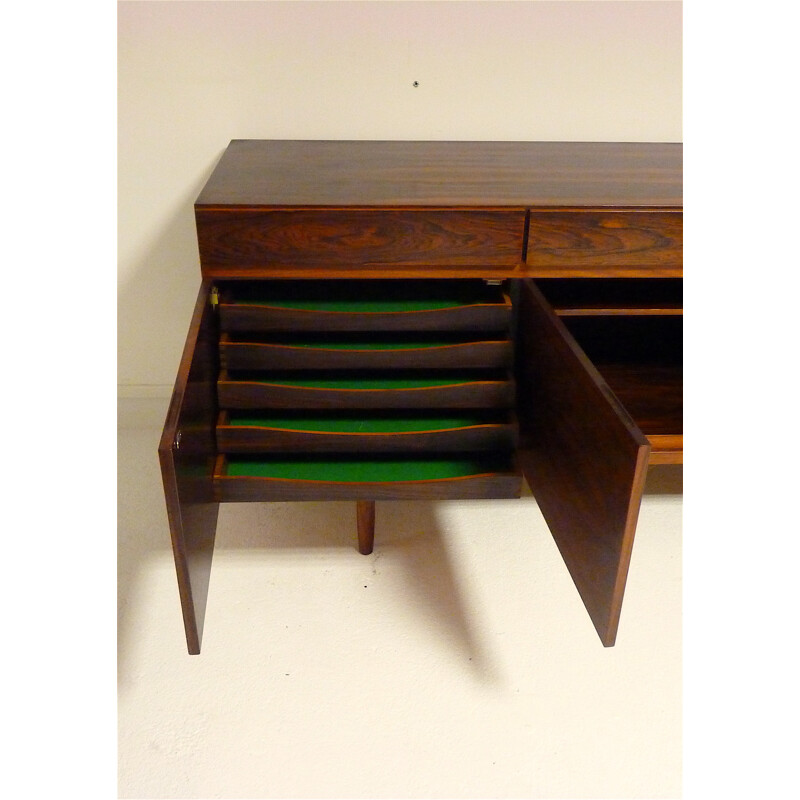 Large Faarup Møbelfabrik sideboard in rosewood, Ib KOFOD-LARSEN - 1960s