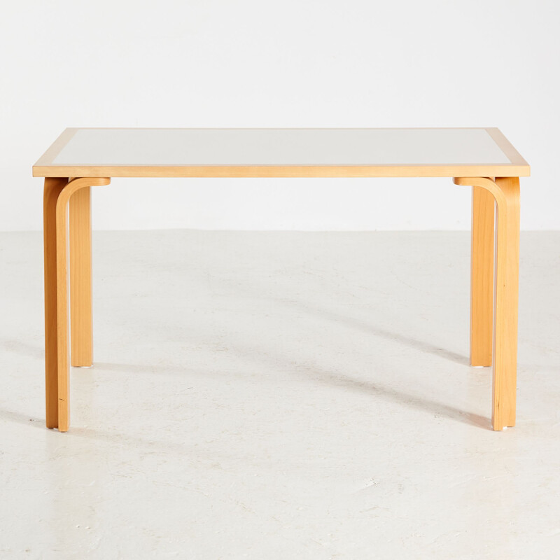 Vintage beechwood table by Rud Thygesen & Johnny Sørensen for Magnus Olesen, 1970s