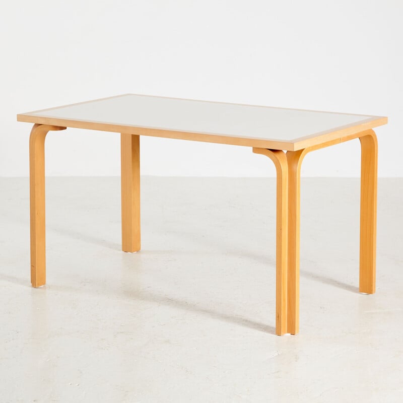 Vintage beechwood table by Rud Thygesen & Johnny Sørensen for Magnus Olesen, 1970s