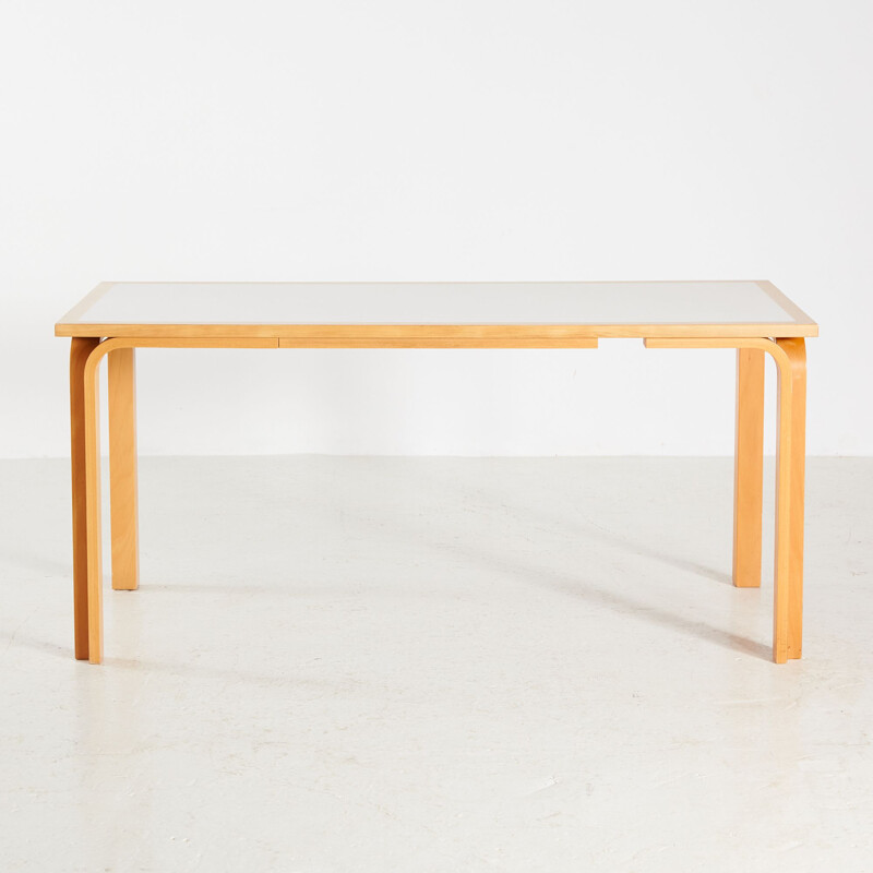 Vintage beechwood table by Rud Thygesen & Johnny Sørensen for Magnus Olesen, 1970s