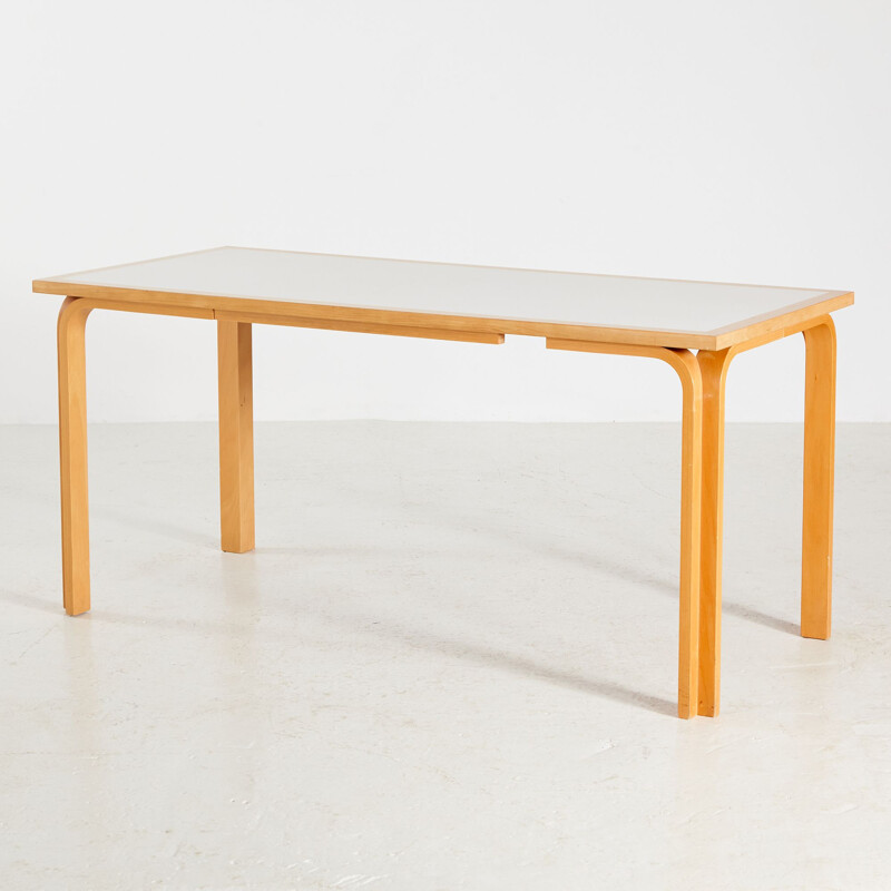 Vintage beechwood table by Rud Thygesen & Johnny Sørensen for Magnus Olesen, 1970s