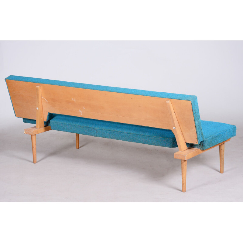 Blaues Vintage-Sofa von Miroslav Navrátil, 1950