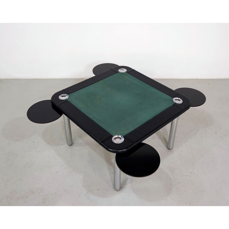 Vintage poker table