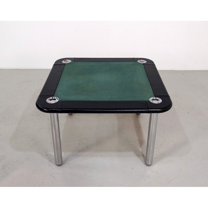 Vintage poker table