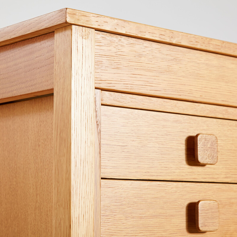 Bureau vintage en chêne par Domino, 1960