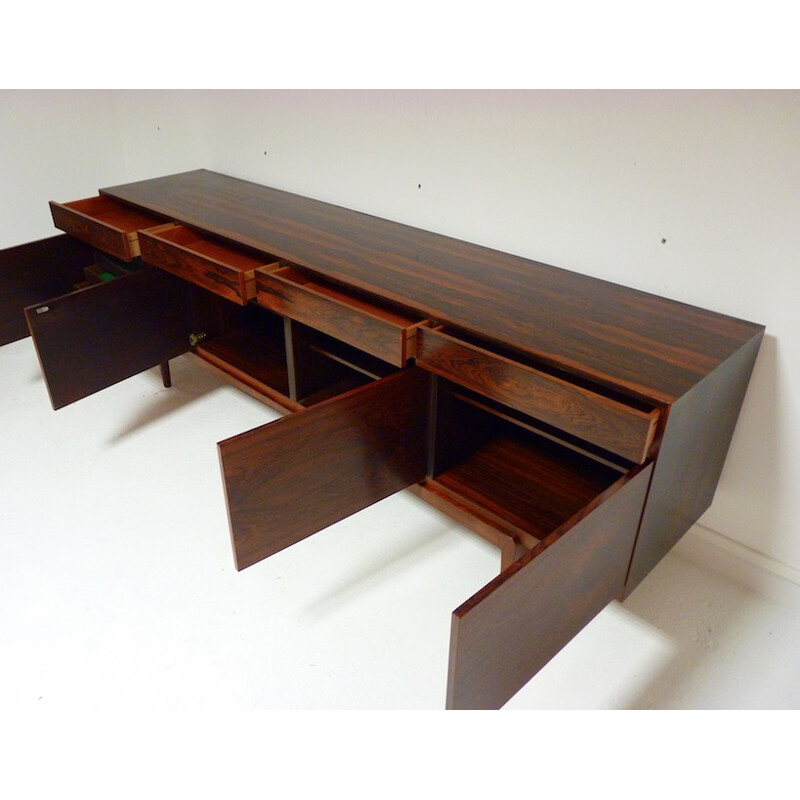 Large Faarup Møbelfabrik sideboard in rosewood, Ib KOFOD-LARSEN - 1960s