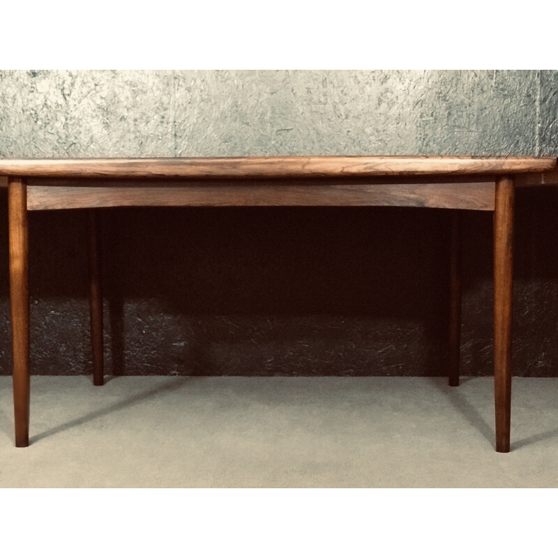 Mid century Danish extending rosewood table, 1960s