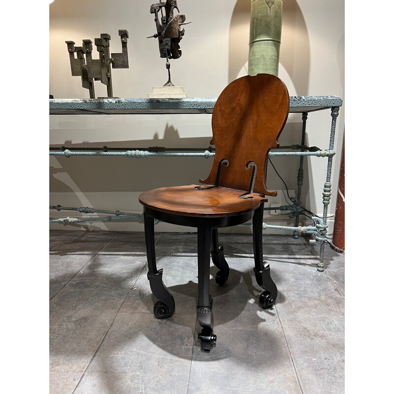 Vintage Cello chair by Arman for Hugues