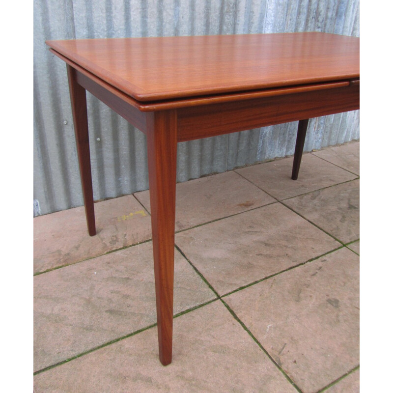 Danish extendable dining table in teak - 1960s