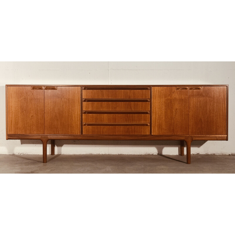 Vintage Scottish teak sideboard by Tom Robertson for McIntosh, 1960s