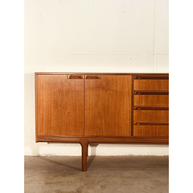 Vintage Scottish teak sideboard by Tom Robertson for McIntosh, 1960s