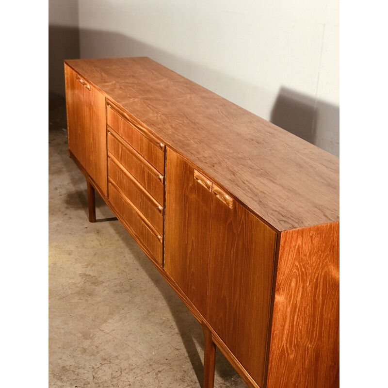 Vintage Scottish teak sideboard by Tom Robertson for McIntosh, 1960s