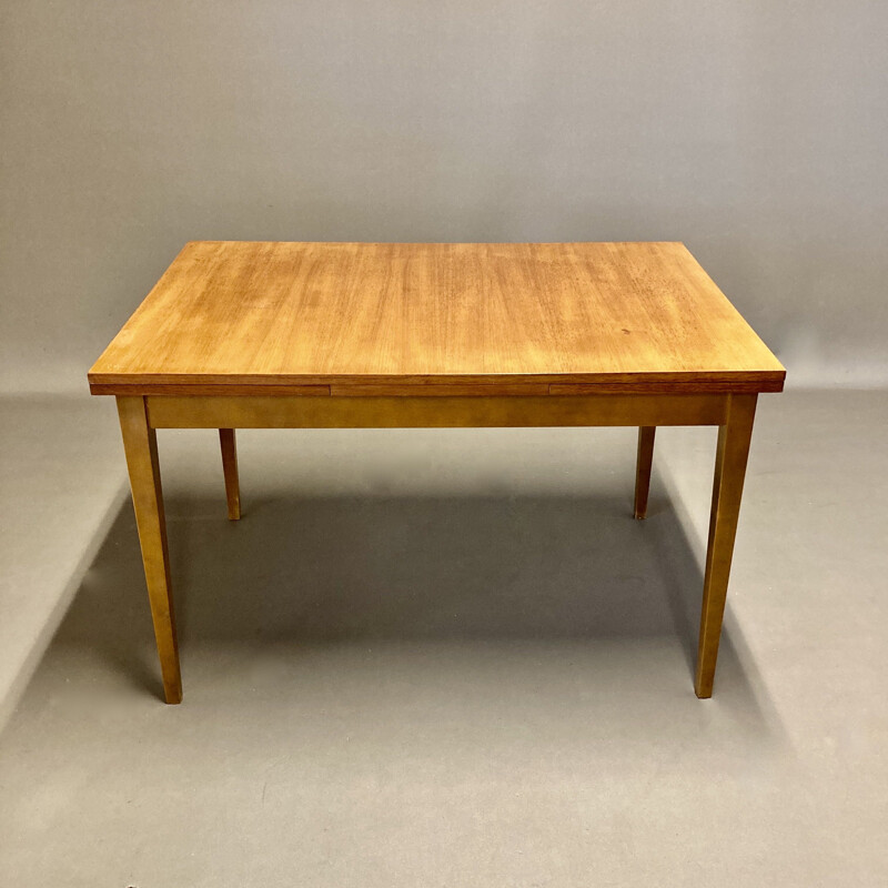 Scandinavian vintage teak dining set, 1950