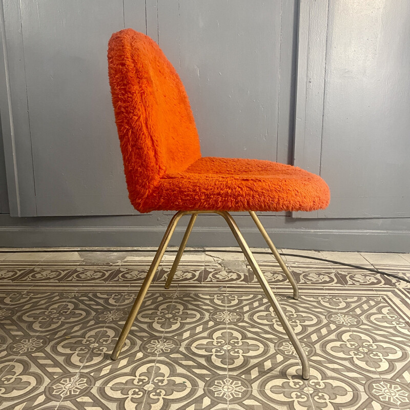 Chaise vintage de Joseph André Motte pour Steiner, 1960