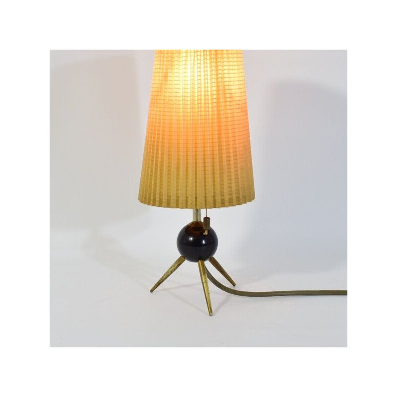 Lampe vintage à poser tripode de Seeger et Co Kg Stadtilm, 1950-1960
