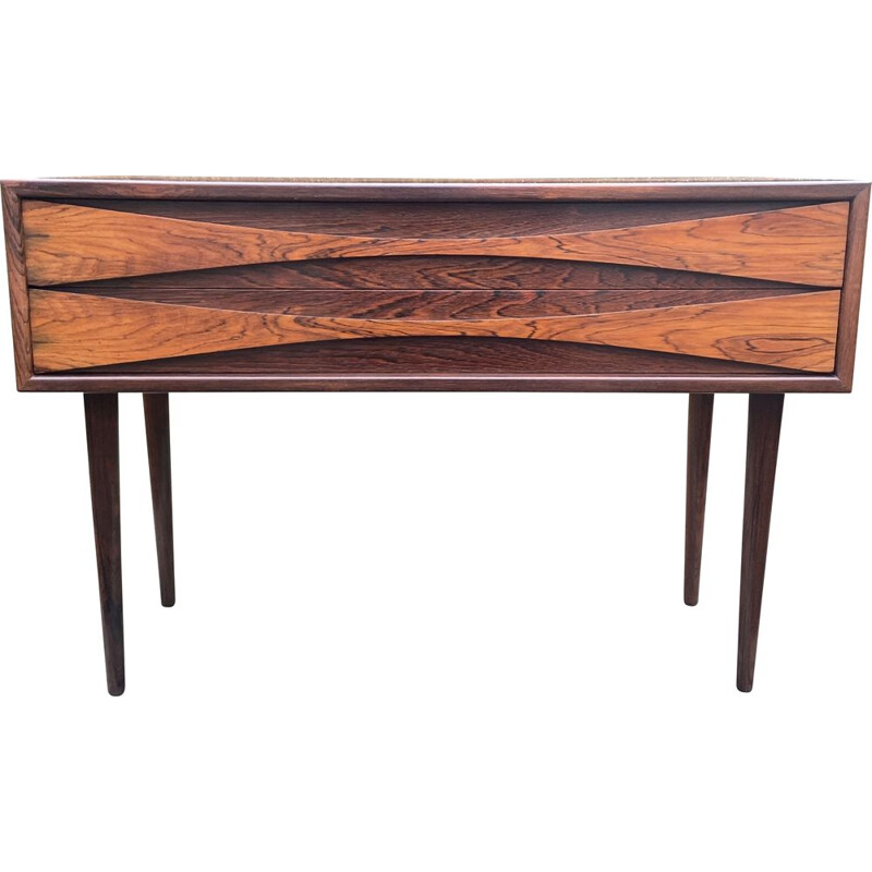 Vintage rosewood chest of drawers by Niels Clausen