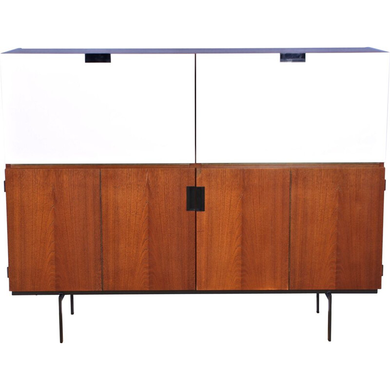 Dutch vintage teak highboard by Cees Braakman for Pastoe, 1950s