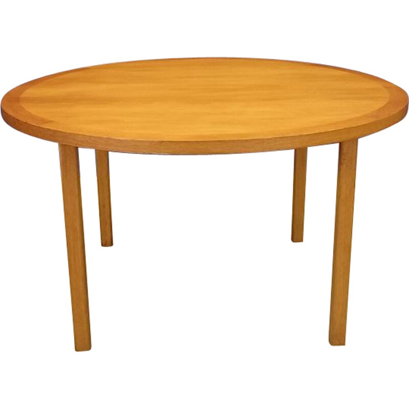 Scandinavian round coffee table, Bertil FRIDHAGEN - 1950s