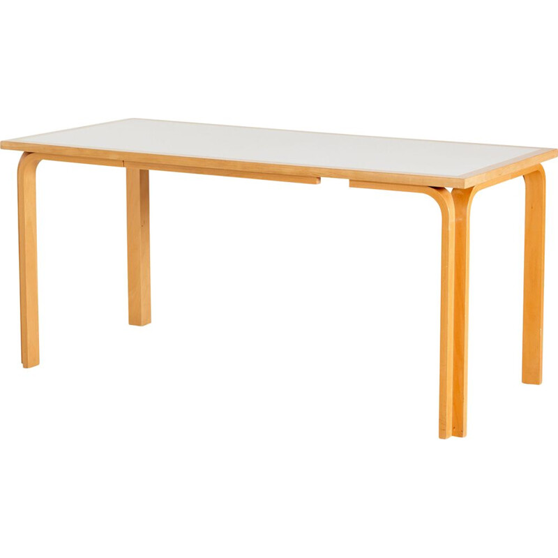 Table vintage en hêtre de Rud Thygesen & Johnny Sørensen pour Magnus Olesen, 1970