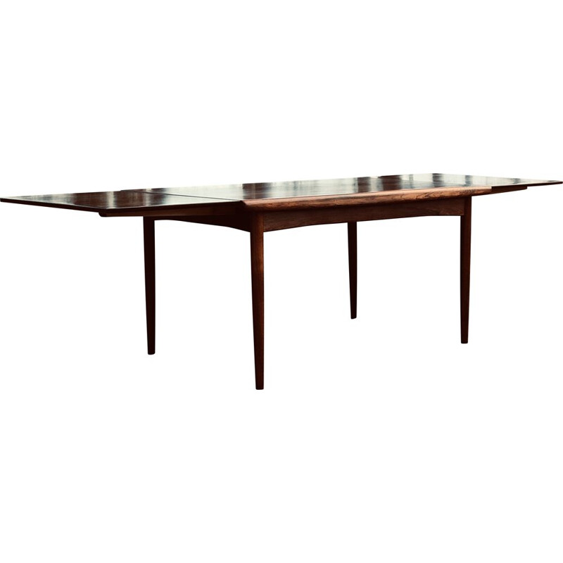 Mid century Danish extending rosewood table, 1960s