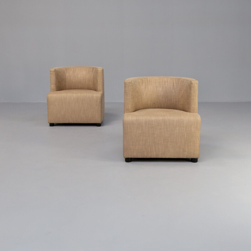 Paire de fauteuils vintage "mokka 12812" de Paolo Piva pour Wittmann, 2000