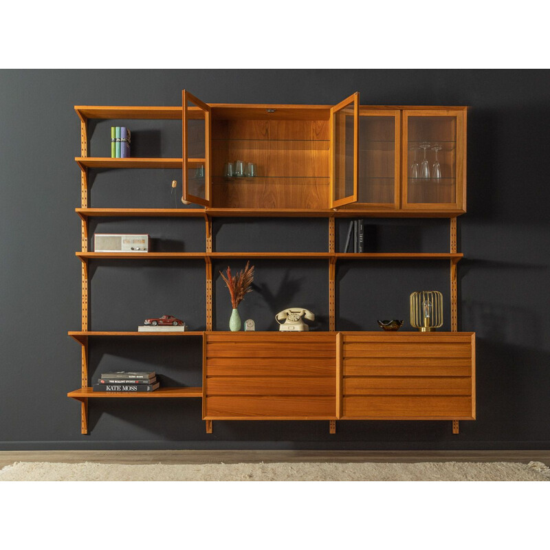 Vintage teak shelving system by Poul Cadovius for Cado, Denmark 1960s