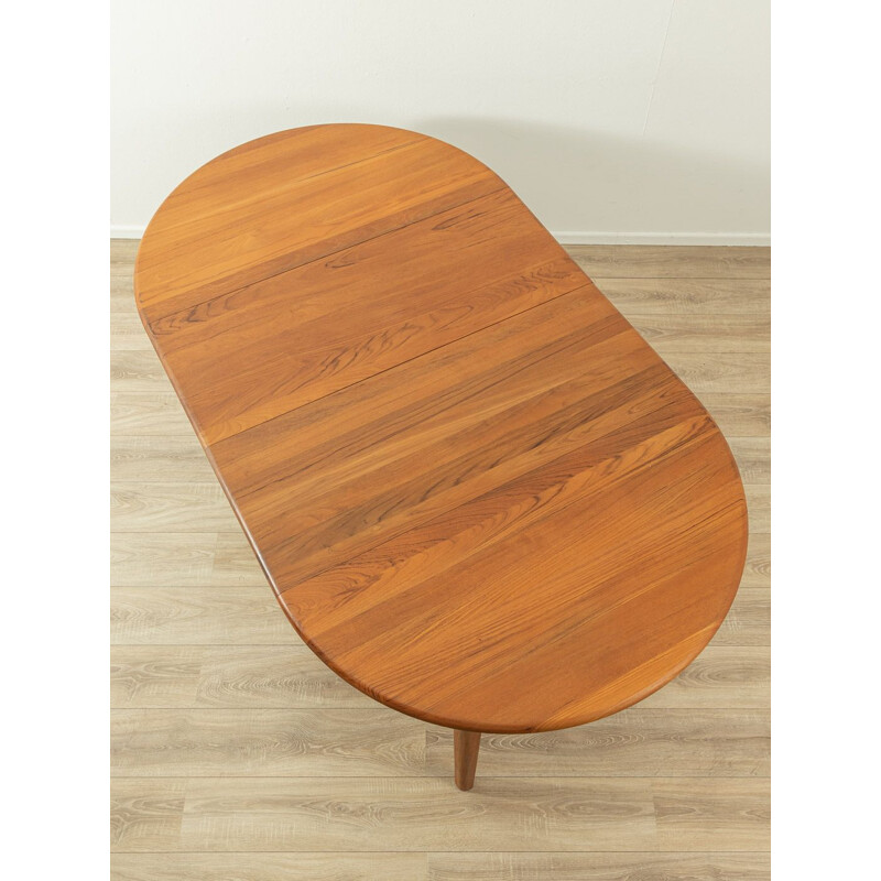 Vintage teak dining table by Korup Stolefabrik, Denmark 1960s