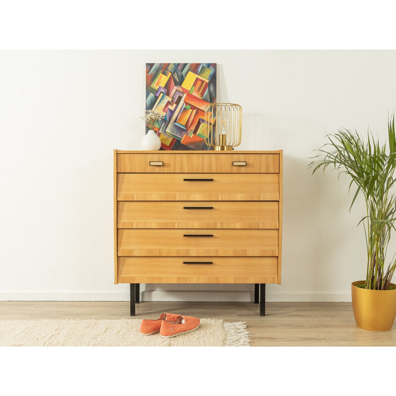 Vintage ashwood chest of drawers, Germany 1960s