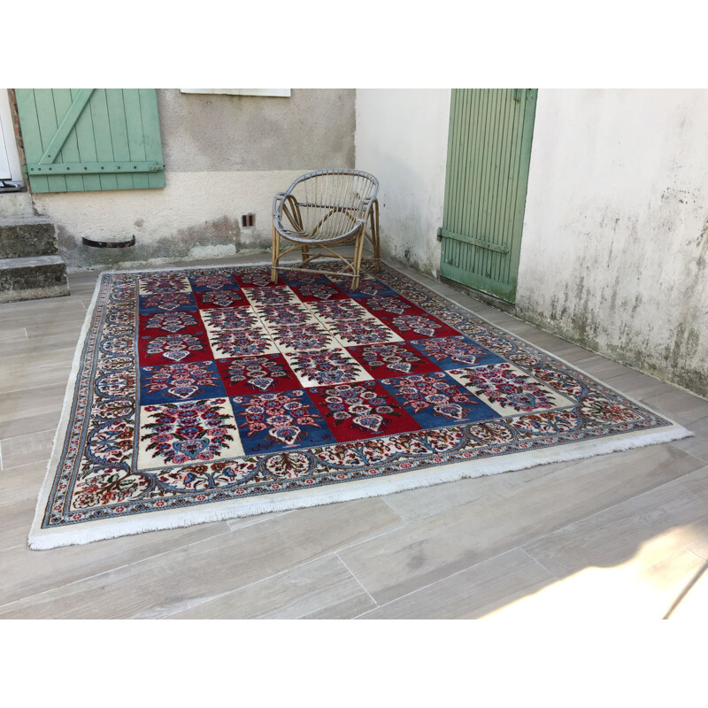 Vintage Persian rug called Mood in wool velvet