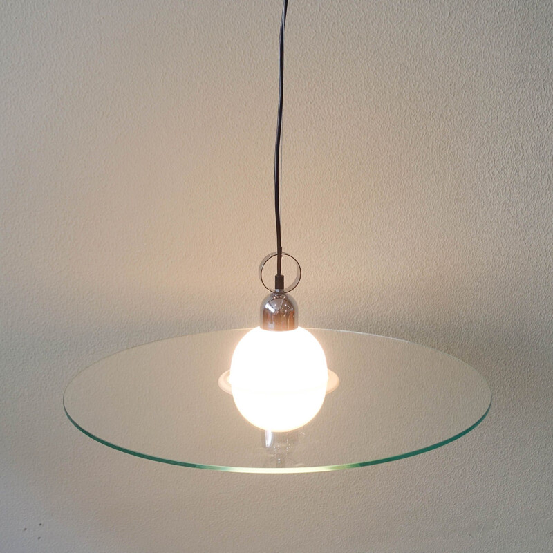 Vintage Italiaanse hanglamp, 1980