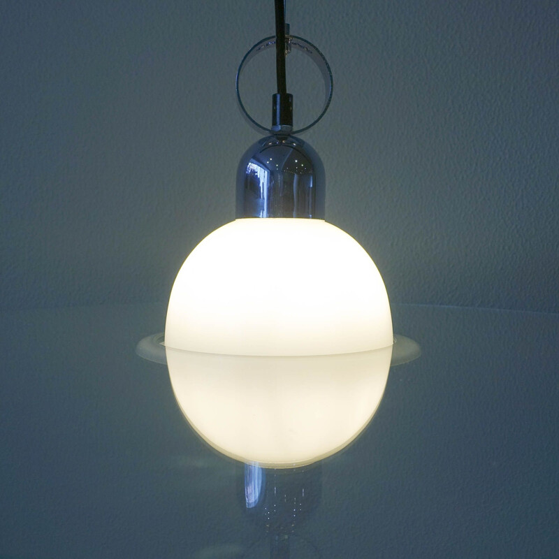 Vintage Italian pendant lamp, 1980s