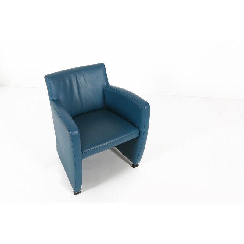 Fauteuil vintage Leolux en cuir, 1990