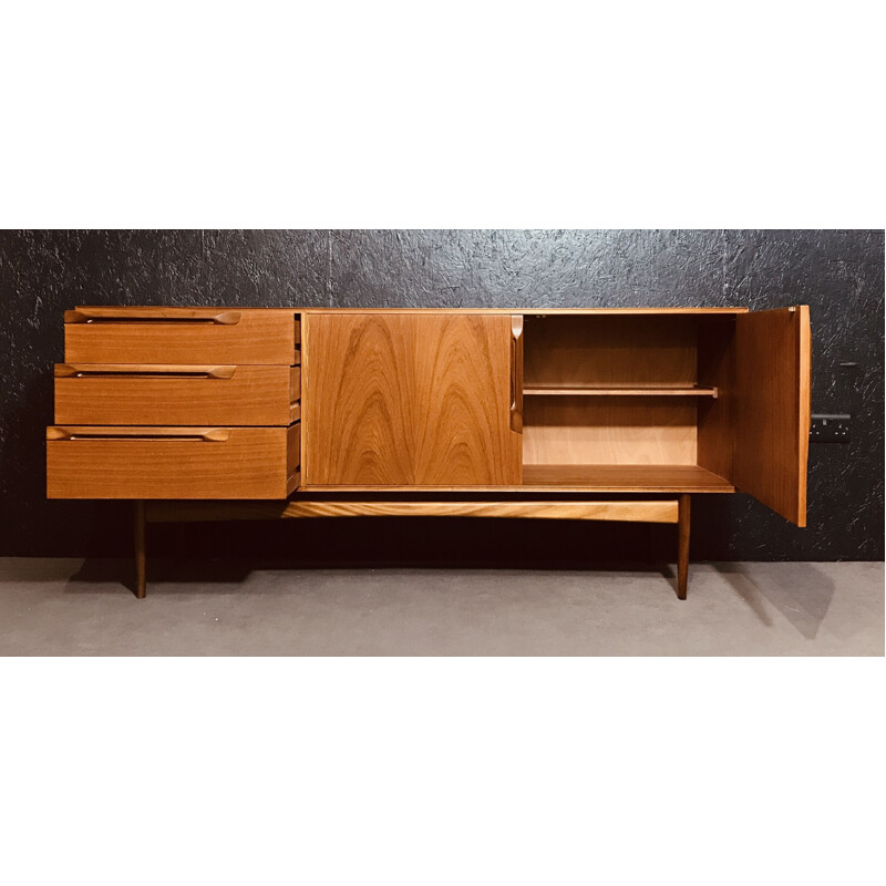 Mid-century McIntosh teak sideboard by Tom Robertson, Scotland 1960s