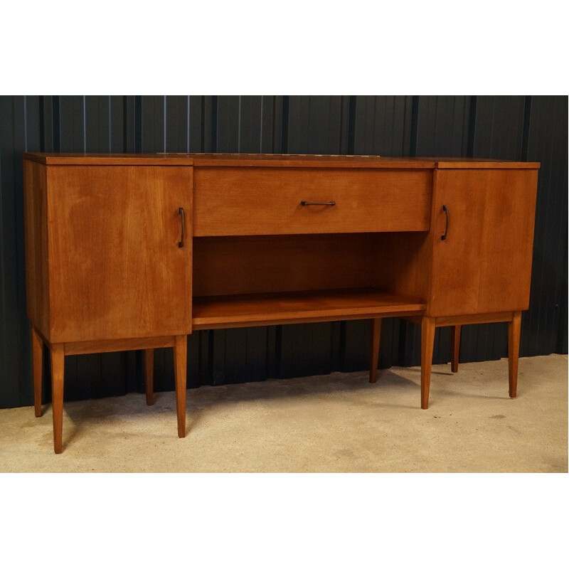 Mid century sideboard in oak veneer - 1960s