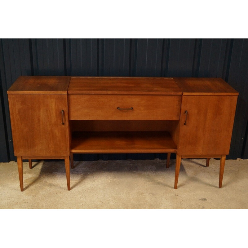 Mid century sideboard in oak veneer - 1960s