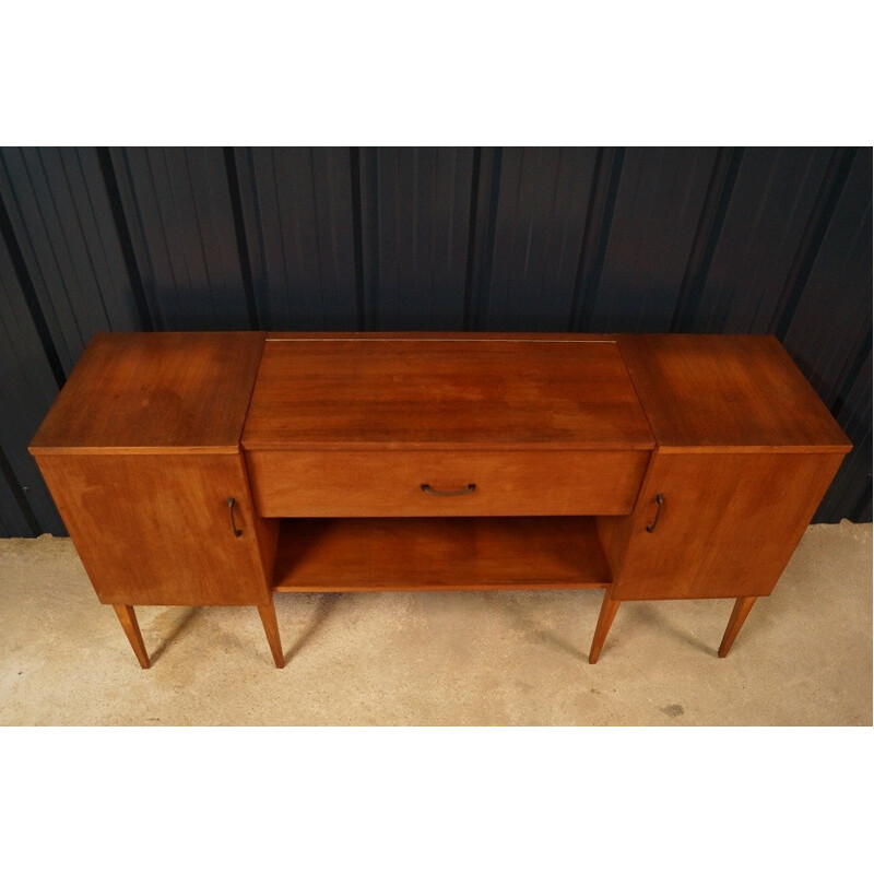 Mid century sideboard in oak veneer - 1960s