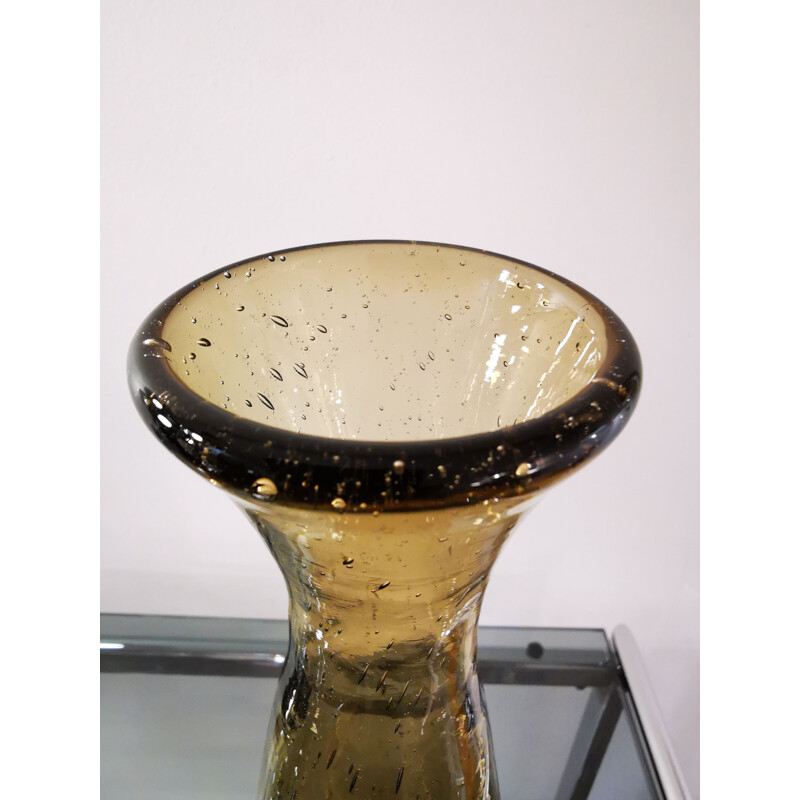 Vintage karaf in mondgeblazen glas van Bendor, Frankrijk 1960