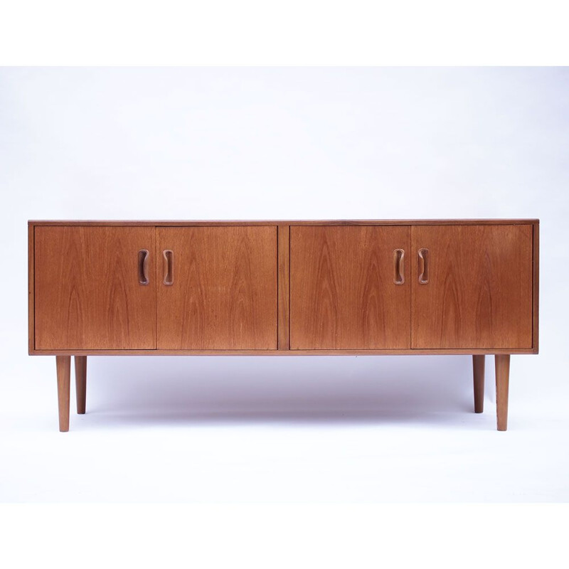 Gplan Scandinavian vintage sideboard in honey teak, 1960