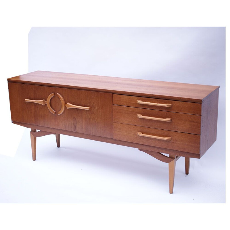 Scandinavian atypical vintage sideboard, 1950-1960