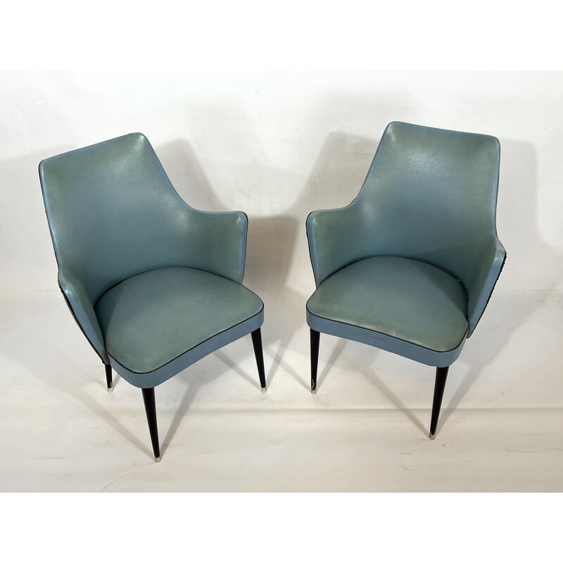 Vintage-Lounge-Set von Osvaldo Borsani, Italien 1950