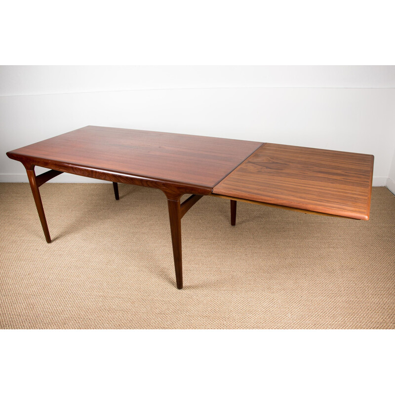 Vintage Danish teak extension table by Johannes Andersen for Uldum Mobelfabrik, 1960
