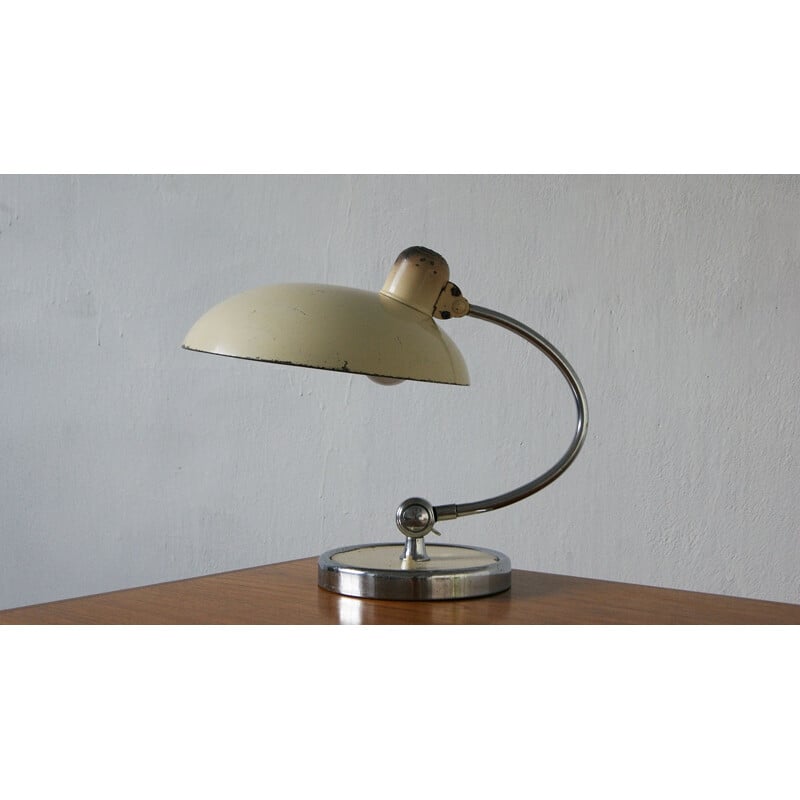 Vintage President 663 table lamp by Christian Dell for Kaiser Idell