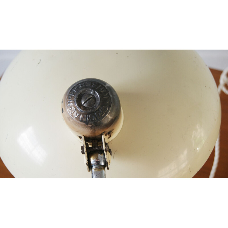President 663 vintage tafellamp van Christian Dell voor Kaiser Idell