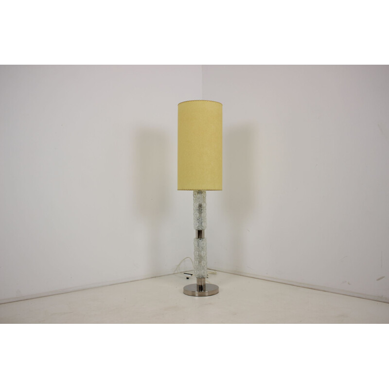 Mid-century parchment paper floor lamp, Germany 1970s